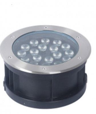 Светильник встраиваемый LORA GROUND D200 36W 24V IP65 RGB DMX
