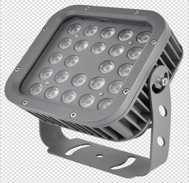 Светодиодный светильник лучевой LORA SPOTLIGHT 160*160 72W 220V IP65 RGB