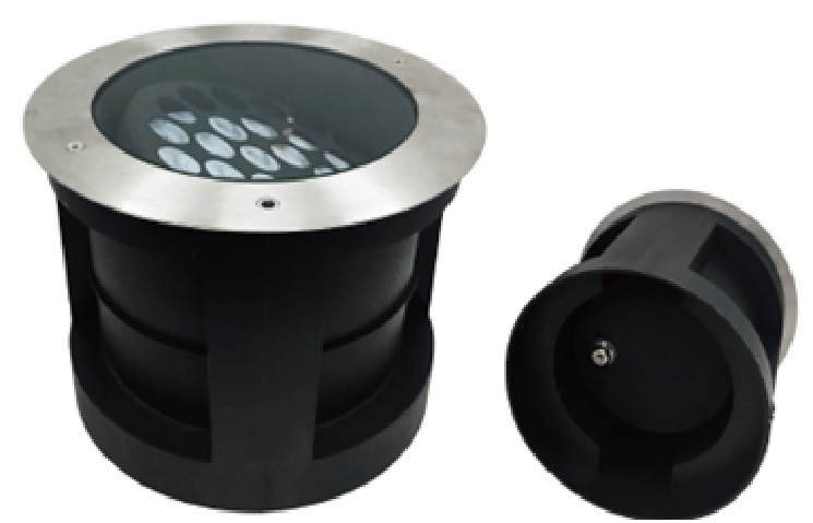 Светильник ландшафтный встраиваемый LORA GROUND D180 9W 24V IP67