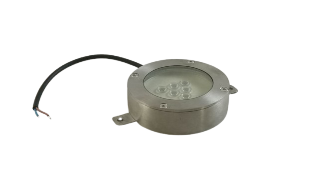 Светодиодный светильник подводный накладной LORA FOUNTANE D120 24W 24V IP68 RGBW