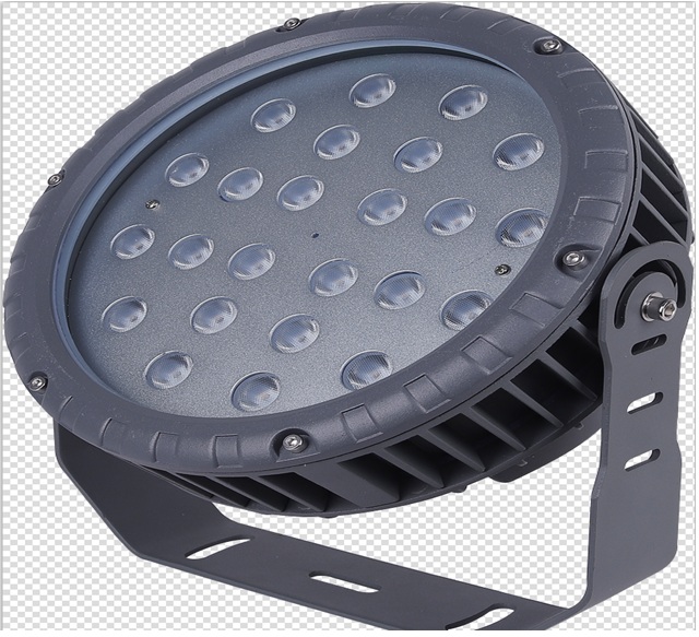 Светодиодный прожектор ландшафтный LORA SOFFIT 24W 220V IP65 RGB