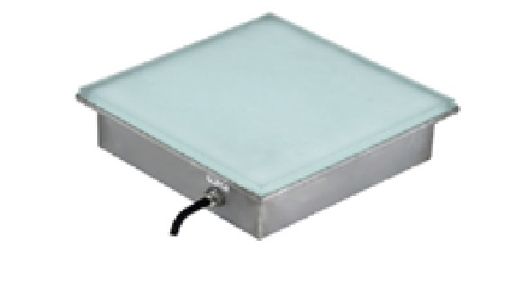 Светильник ландшафтный встраиваемый LORA GROUND 300х300 30W 24V IP67